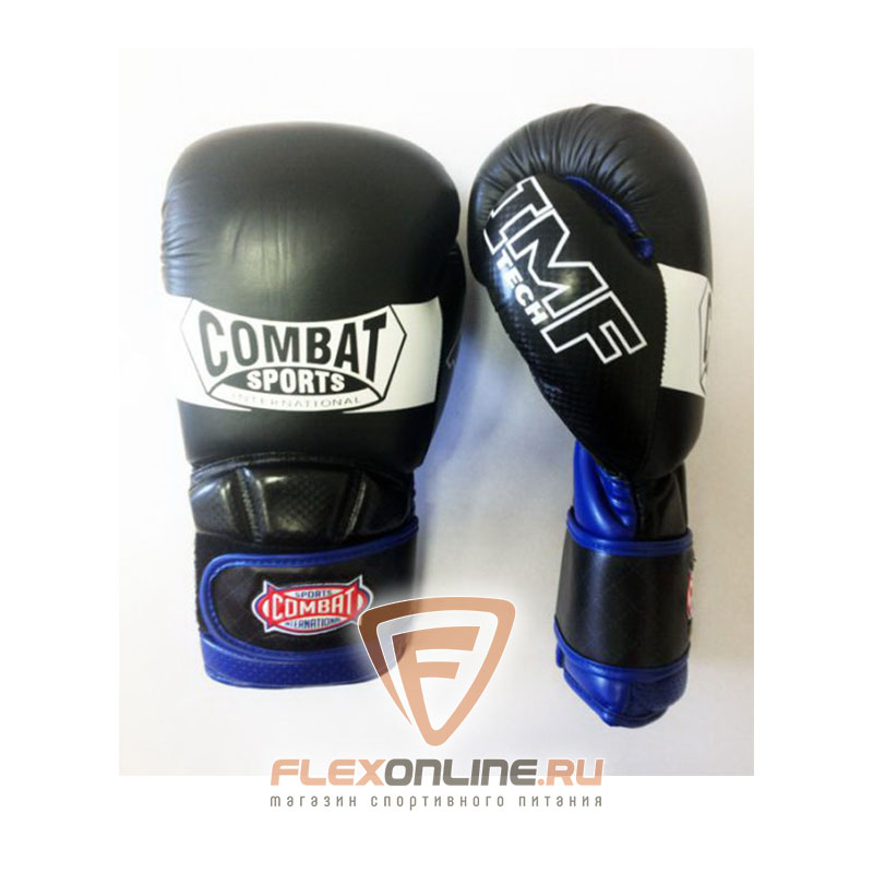 Боксерские перчатки Перчатки боксерские тренировочные на липучке 14 унций от Combat Sports