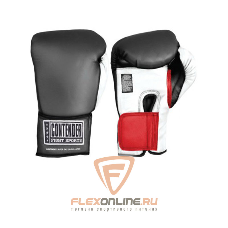 Боксерские перчатки Перчатки боксёрские тренировочные на липучке L от Contender