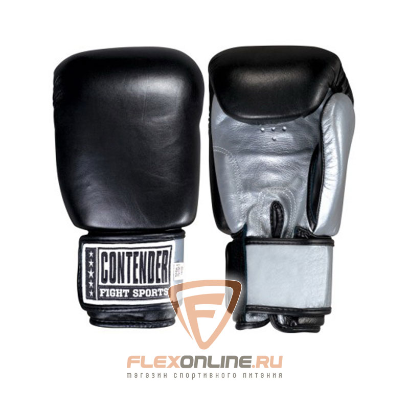 Боксерские перчатки Перчатки боксерские тренировочные на липучке 12 унций от Contender