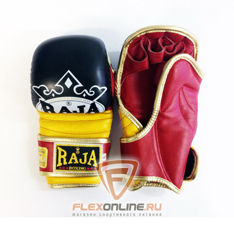 Перчатки MMA Перчатки MMA на липучке L красные от Raja