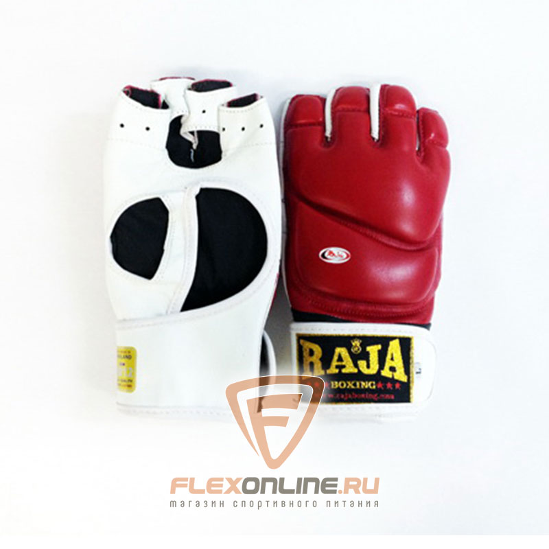 Перчатки MMA Перчатки MMA на липучке L красные от Raja