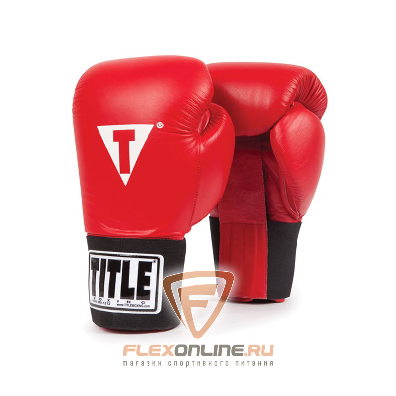 Боксерские перчатки Перчатки боксерские тренировочные 14 унций от Title