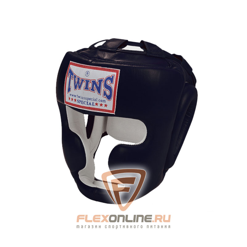 Шлемы Боксерский шлем тренировочный с креплением на липучке M чёрный от Twins