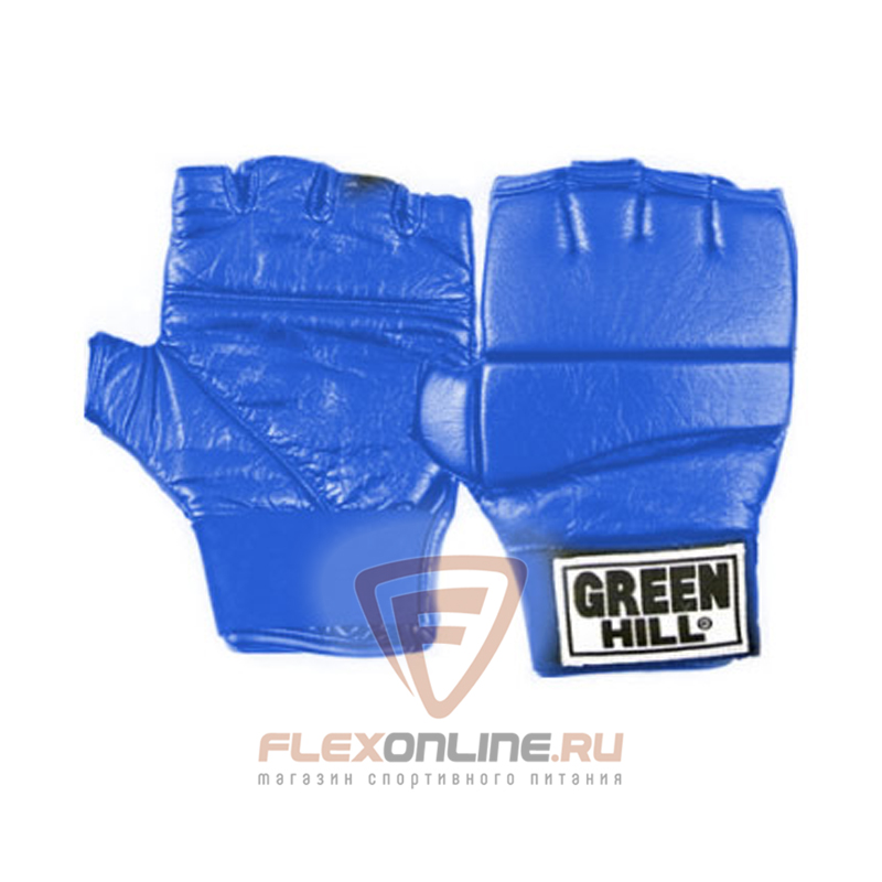 Перчатки MMA Шингарты синие от Green Hill