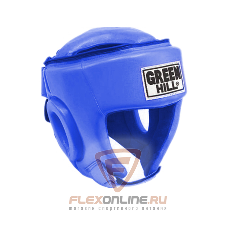 Шлемы Шлем боксерский BEST соревновательный синий от Green Hill