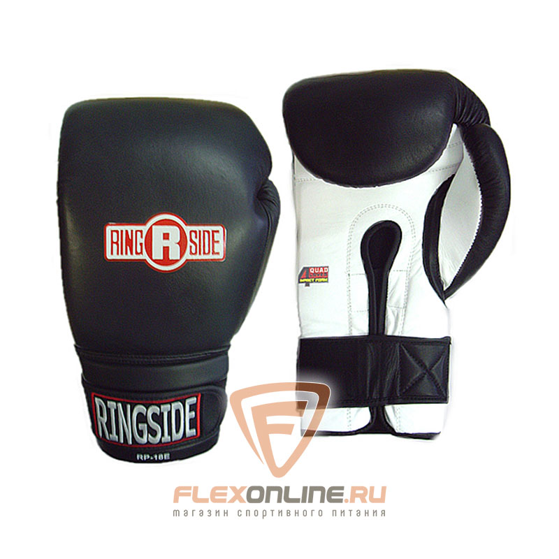 Боксерские перчатки Боксерские перчатки тренировочные 14 унций чёрно-белые от Ringside