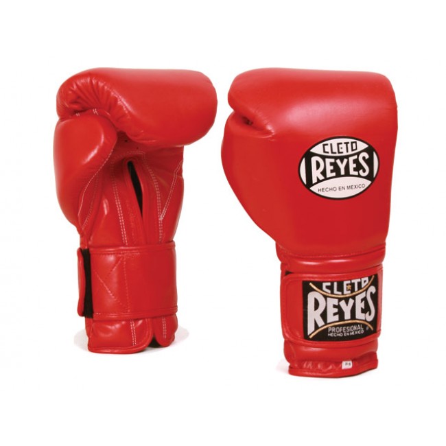 Боксерские перчатки Перчатки боксерские на липучке 14 унций красные от Cleto Reyes