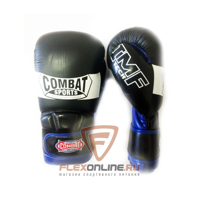 Боксерские перчатки Перчатки боксерские тренировочные на липучке 16 унций от Combat Sports