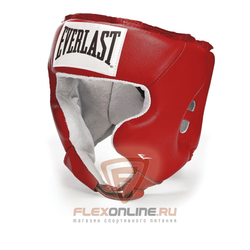 Шлемы Боксерский шлем тренировочный USA Boxing Cheek M красный от Everlast