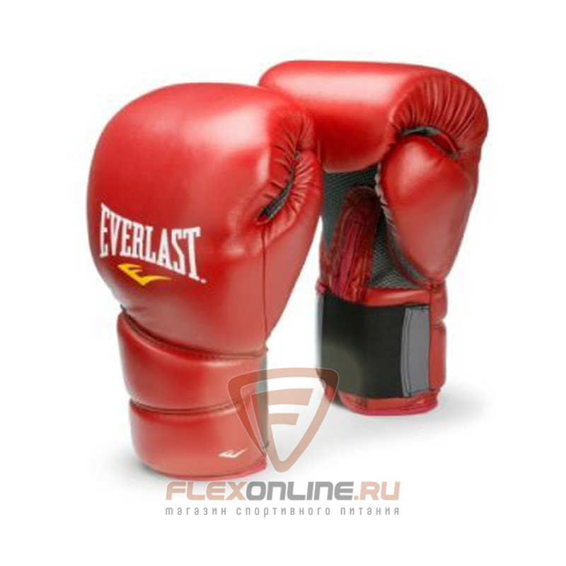 Боксерские перчатки Перчатки боксерские тренировочные Protex2 16 унций L/XL красные от Everlast
