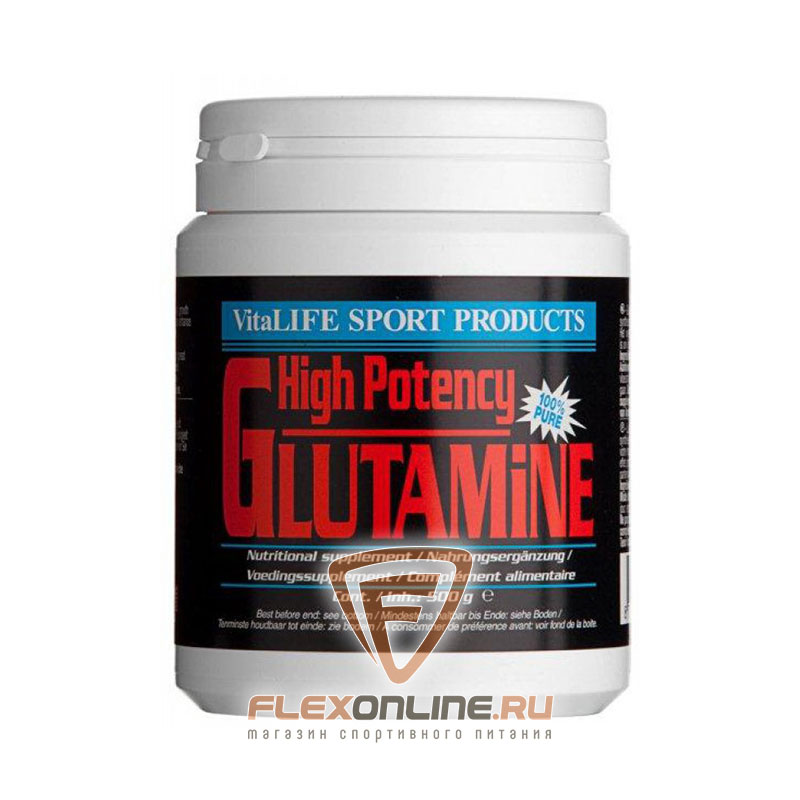 L-глютамин High Potency Glutamine от VitaLife 