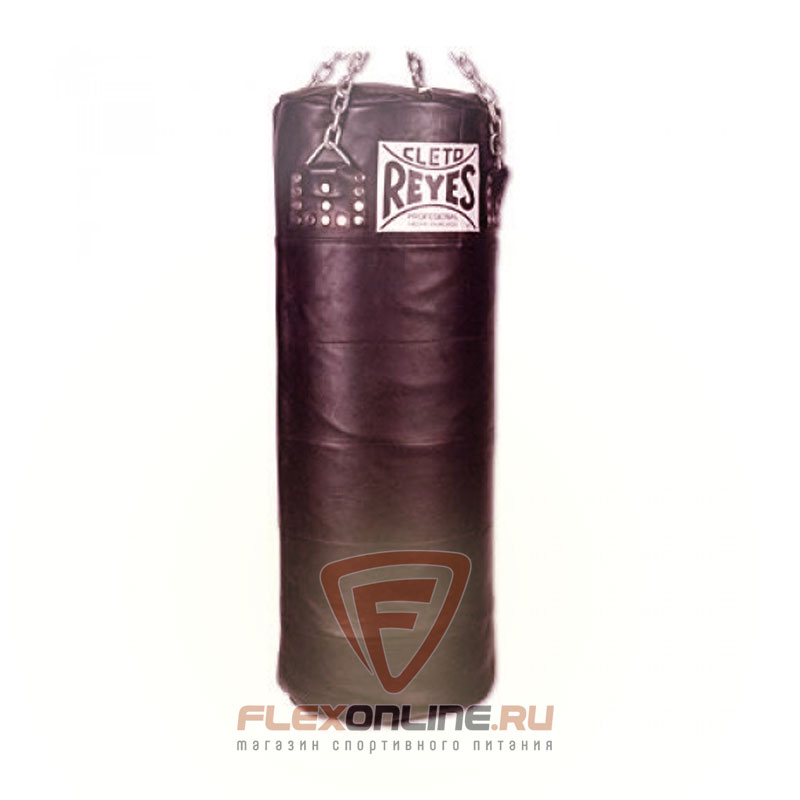 Груши и мешки Боксерский мешок, 33кг, размер L, цвет чёрный, кожа от Cleto Reyes