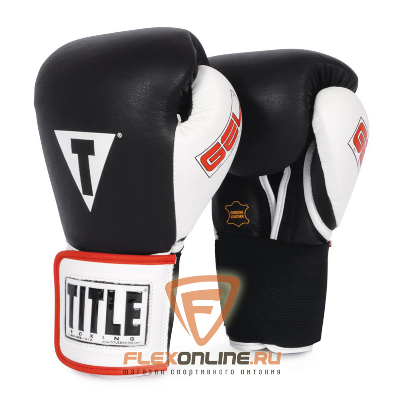 Боксерские перчатки Перчатки боксерские тренировочные 16 унций от Title