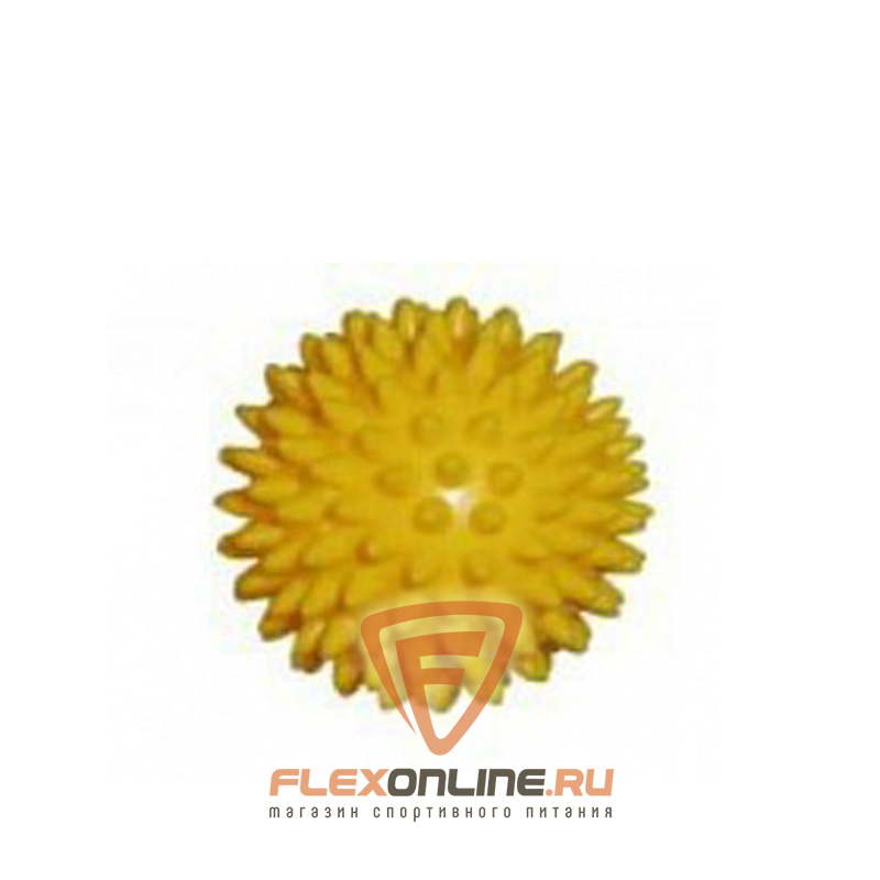 Прочие продукты Мяч массажный игольчатый, жесткий желтый 8 см от Status