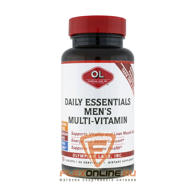 Витамины Daily Essential Mens multi-vitamin от Olympian Labs