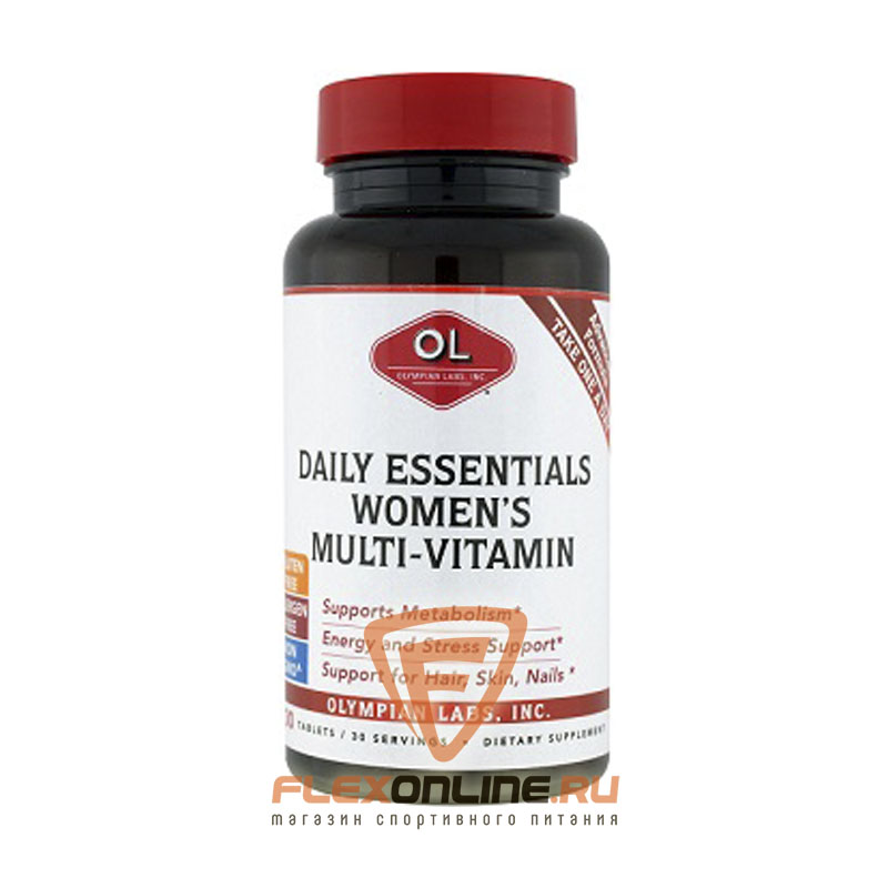 Витамины Daily Essential Womens multi-vitamin от Olympian Labs