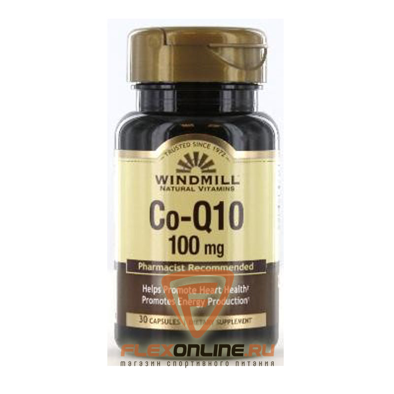 Витамины Co-Q10, 100 mg от Windmill