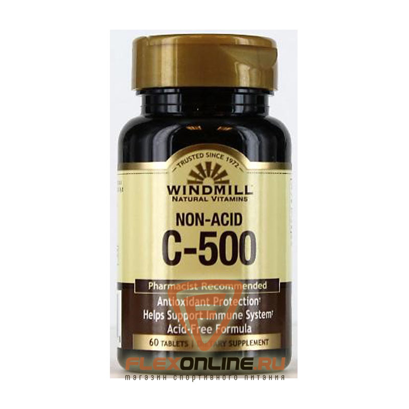 Витамины C-500 Non Acid от Windmill