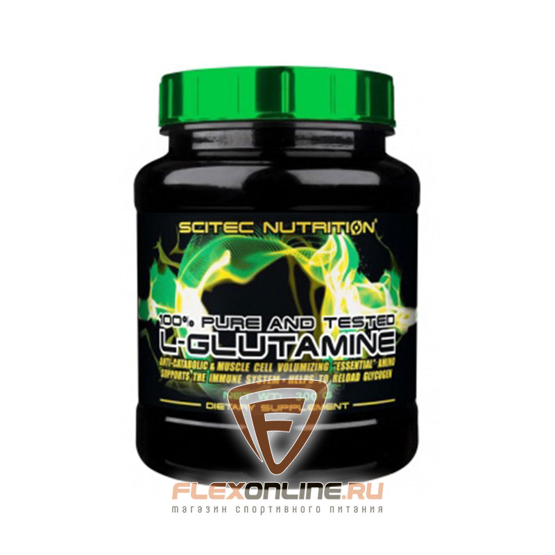L-глютамин 100% Pure And Tested L-Glutamine от Scitec