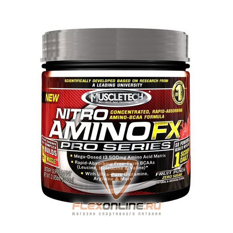 Аминокислоты Nitro Amino FX Pro Series от MuscleTech
