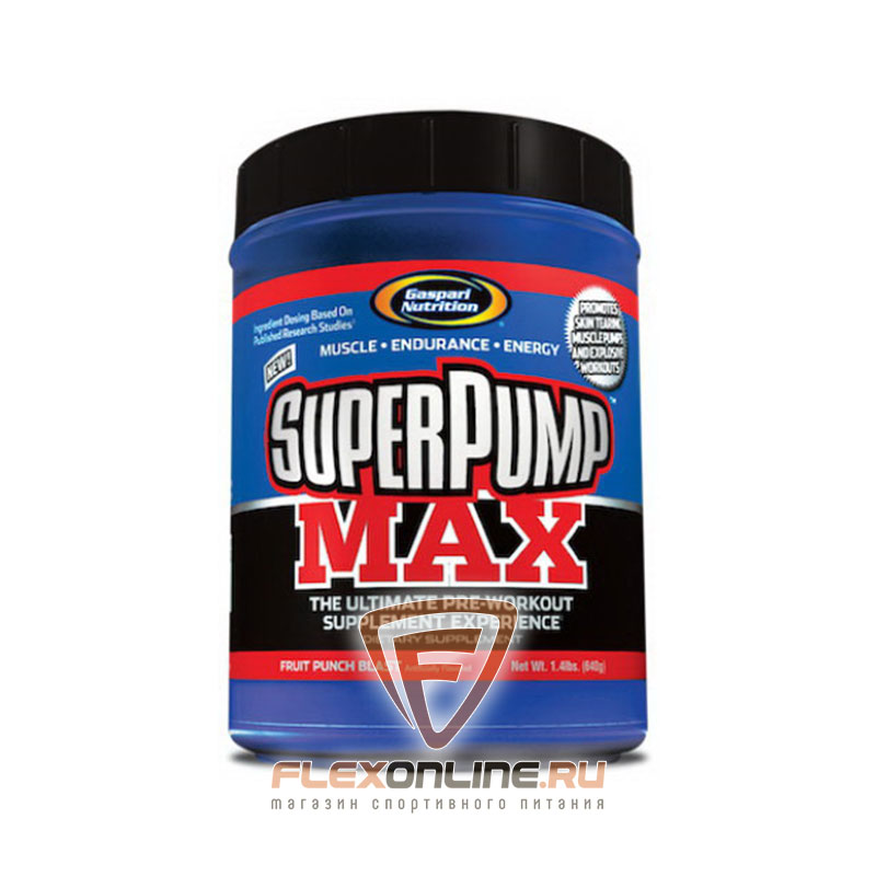 Предтреники Super Pump Max от Gaspari