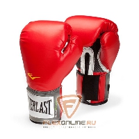 Боксерские перчатки Перчатки боксерские тренировочные Pro Style 14 унций красные от Everlast