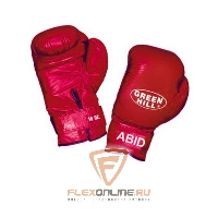 Боксерские перчатки Перчатки боксерские ABID 16 унций красные от Green Hill