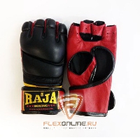 Перчатки MMA Перчатки MMA на липучке S чёрные от Raja