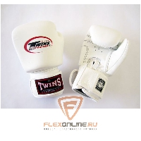Боксерские перчатки Перчатки боксерские тренировочные 6 унций белые от Twins