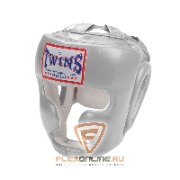 Шлемы Боксерский шлем тренировочный с креплением на липучке XL серебряный от Twins