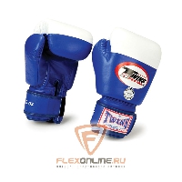 Боксерские перчатки Перчатки боксерские соревновательные 8 унций синие от Twins