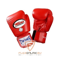 Боксерские перчатки Перчатки боксерские тренировочные 12 унций красные от Twins