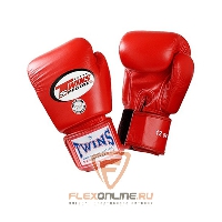 Боксерские перчатки Перчатки боксерские тренировочные 18 унций красные от Twins