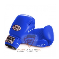 Боксерские перчатки Перчатки боксерские SUPER STAR 14 унций синие от Green Hill