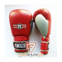 Боксерские перчатки Боксерские перчатки тренировочные 16 унций красно-серые от Ringside