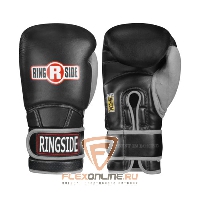 Боксерские перчатки Боксерские перчатки тренировочные 18 унций черно-серые от Ringside