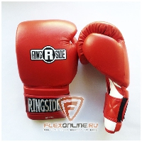 Боксерские перчатки Боксерские перчатки тренировочные 12 унций красно-белые от Ringside