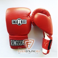 Боксерские перчатки Боксерские перчатки тренировочные 16 унций красно-белые от Ringside