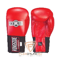Боксерские перчатки Перчатки боксёрские соревновательные на липучке 12 унций красные от Ringside