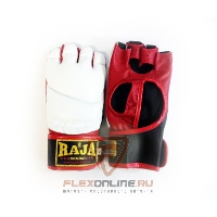 Перчатки MMA Перчатки MMA на липучке XL белые от Raja